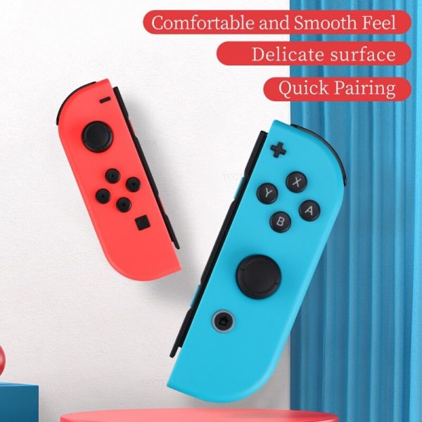 Manette de jeu sans fil pour Console Nintendo Switch Oled Compatible avec les manettes gauche et 4