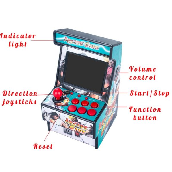 Mini Console de jeux d arcade avec cran de 2 8 pouces int gr 156 jeux 3