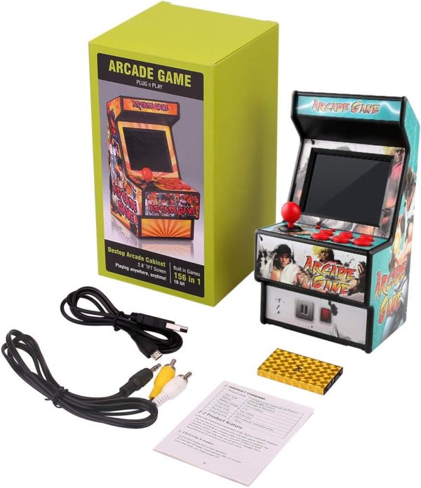 Mini Console de jeux d arcade avec cran de 2 8 pouces int gr 156 jeux 5