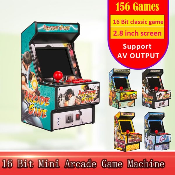 Mini Console de jeux d arcade avec cran de 2 8 pouces int gr 156