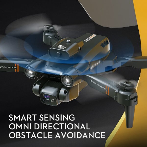 Mini Drone X39 HD 4K cam ra double ESC flux optique positionnement des obstacles vitement des 1