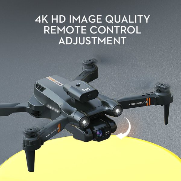 Mini Drone X39 HD 4K cam ra double ESC flux optique positionnement des obstacles vitement des 3