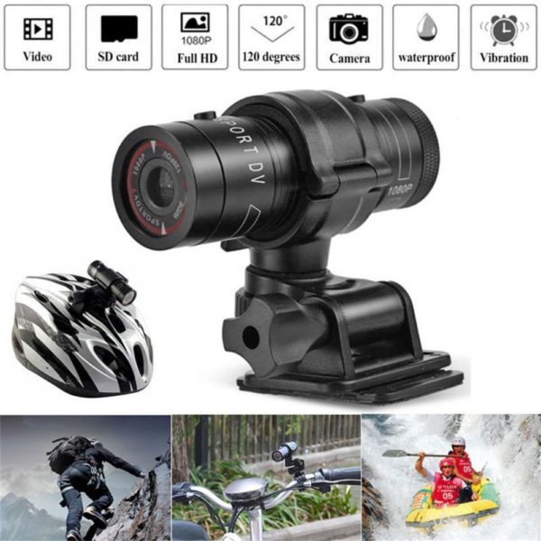 Mini cam ra d action HD 1080p tanche pour moto casque de sport cam scope Dv 3