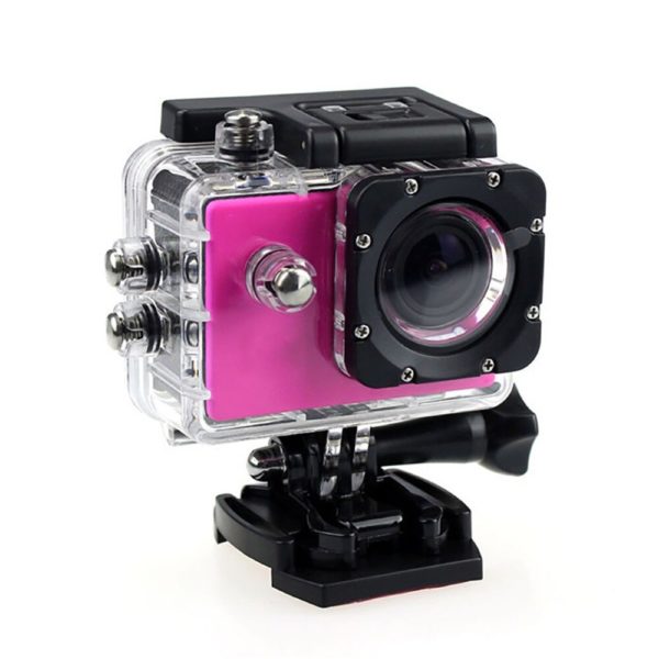 Mini caméra de sport étanche avec écran de 2 pouces, enregistrement vidéo sous-marin – Image 4