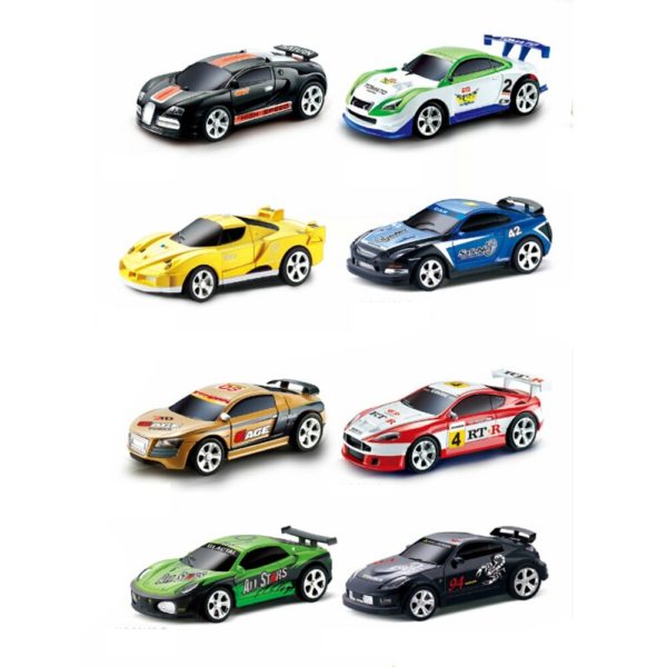 Mini voiture RC avec t l commande 6 couleurs 4 fr quences jouet pour enfants offre 2