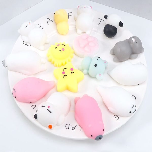 Mochi Squishy – jouets à presser, animaux mignons, Anti-Stress, pour adultes – Image 3