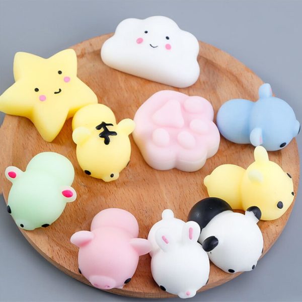 Mochi Squishy – jouets à presser, animaux mignons, Anti-Stress, pour adultes – Image 4