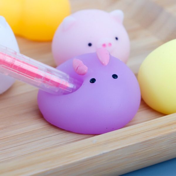Mochi Squishy jouets presser animaux mignons Anti Stress pour adultes 5