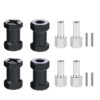 Moyeux de roues hexagonales pour scx10 D90 90046 Tamiya MST 1/10 RC, pièces d'extension, épaisseur 15mm/20mm/25mm/12mm, 4 pièces – Image 2