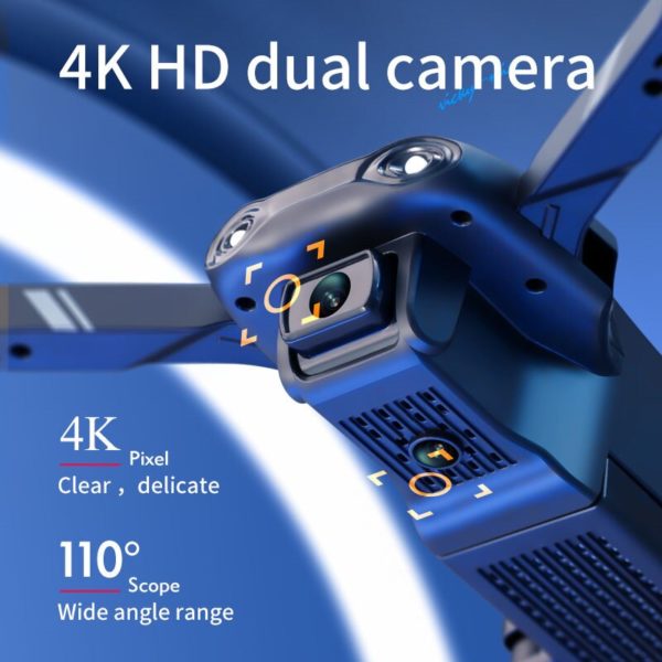 Nouveau Mini Drone avec grand Angle HD 4K 2021 P double cam ra WiFi Fpv RC 1