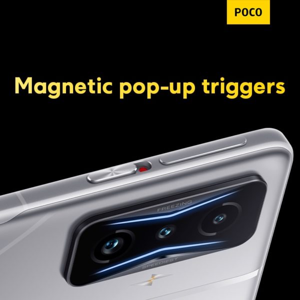 POCO F4 GT 5G Smartphone Snapdragon 8 Gen 1 Octa Core 120Hz AMOLED DotDisplay d clencheur 3
