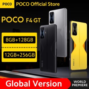 POCO F4 GT 5G Smartphone Snapdragon 8 Gen 1 Octa Core 120Hz AMOLED DotDisplay d clencheur