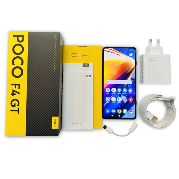 POCO F4 GT 5G Smartphone Snapdragon 8 Gen 1 Octa Core 120Hz AMOLED DotDisplay d clencheur 5