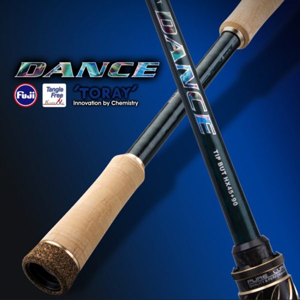 PURELURE DANCE S822H ML H canne à pêche pour bar, haute teneur en carbone longue canne à pêche à lancer dans accessoires FUJI, Plus moulinet à filer – Image 2