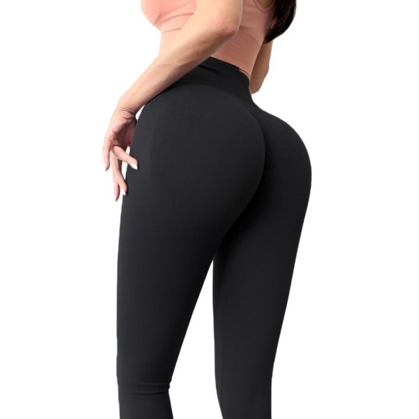 Pantalon de Yoga lastique sans couture pour femmes Legging de sport de Fitness taille haute de