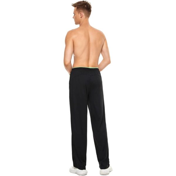Pantalon de survêtement pour hommes, léger, solide, avec cordon de serrage, jogging, Sport, Streetwear, décontracté, bas de survêtement, 2023 – Image 3