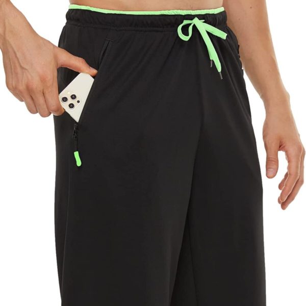 Pantalon de survêtement pour hommes, léger, solide, avec cordon de serrage, jogging, Sport, Streetwear, décontracté, bas de survêtement, 2023 – Image 4
