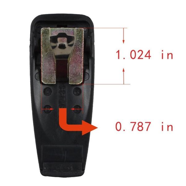 Pinces de ceinture pour talkie walkie 12 pi ces pour Motorola XTS2500 HT1250 hfn9013 NTN9858 GP328 3