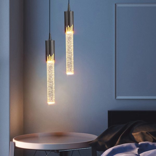 Plafonnier suspendu en cristal au design moderne luxueux, luminaire décoratif d'intérieur, idéal pour un salon ou une chambre à coucher