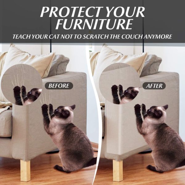 Protecteur de meubles anti rayures pour chats protection de canap tapis r pulsif pour meubles bande 2