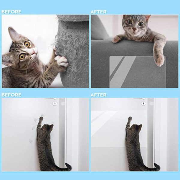 Protecteur de meubles anti rayures pour chats protection de canap tapis r pulsif pour meubles bande 4