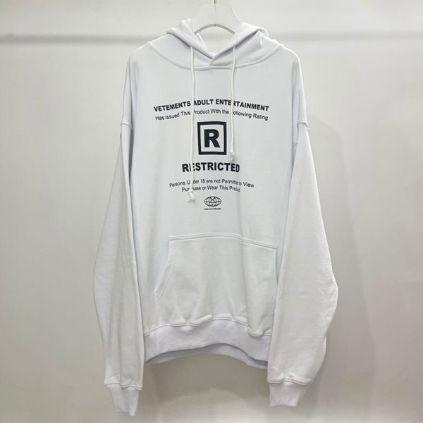 Pull à capuche noir en coton imprimé pour homme et femme, vêtement ample, de haute qualité, décontracté, VTM, 1:1 – Image 2