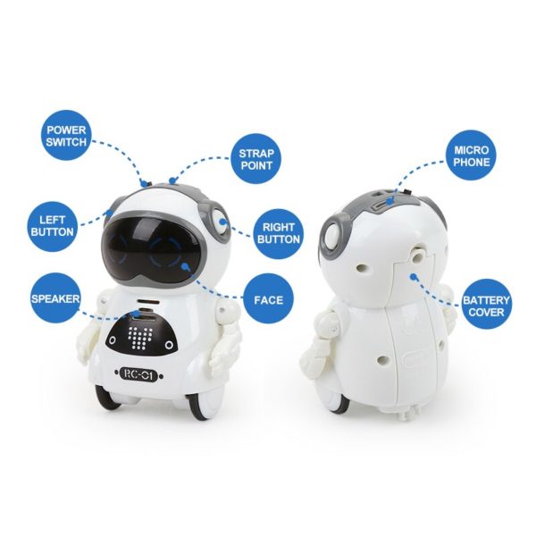 Robot de poche 939A jouet Kawaii pour gar on et fille avec Dialogue interactif reconnaissance vocale 1