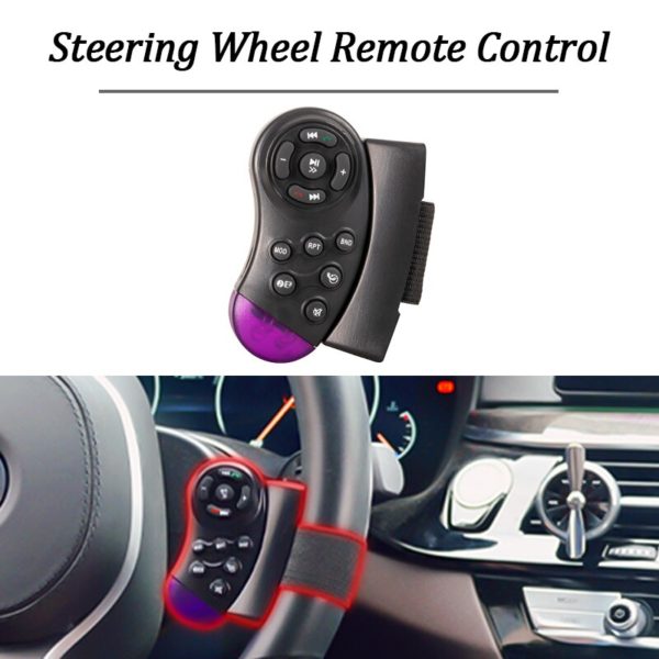 SINOVCLE — Autoradio 1Din avec Récepteur FM et Lecteur Audio MP3 Stéréo, Kit de Tableau de Bord Bluetooth de 60W x 4 avec Télécommande et Carte AUX/USB/TF – Image 3