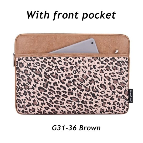 Sac d'ordinateur portable de marque 11,12,13.14.15.6 pouces étui étanche pour Macbook Air Pro M1, homme dame femmes Notebook antichoc livraison directe – Image 2
