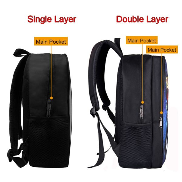 Sac à dos Addams pour adolescente et enfant, idéal pour l'école ou l'ordinateur portable – Image 3