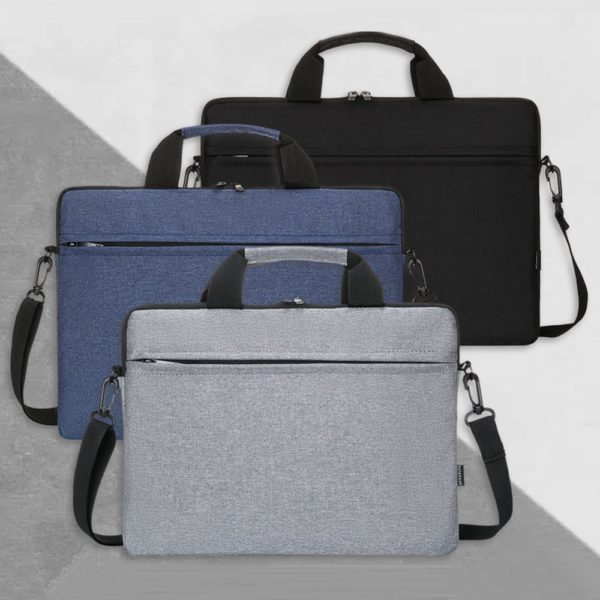 Sac à main pour ordinateur portable, sacoche à bandoulière, porte-documents pour ordinateur portable 133 14 156 pouces, pour Lenovo HP Huawei Asus Dell Samsung – Image 2