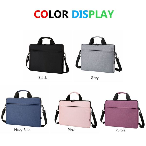 Sac à main pour ordinateur portable, sacoche à bandoulière, porte-documents pour ordinateur portable 133 14 156 pouces, pour Lenovo HP Huawei Asus Dell Samsung – Image 6