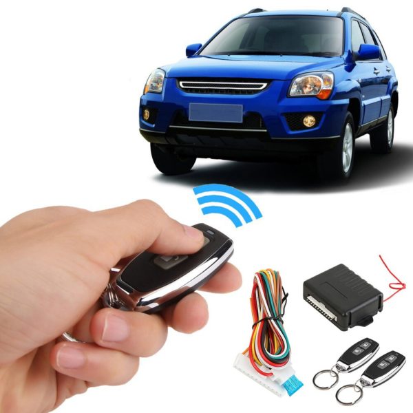 Serrure de porte centrale de voiture, Kit de verrouillage sans clé, système d'alarme d'entrée 410/T231, Anti-résistance pour l'extérieur, pièces de réparation – Image 4