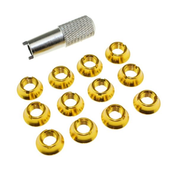 SoloGood – interrupteur de commande Radio, écrou de couleur pour émetteur Futaba JR FrSky Taranis 12 pièces – Image 3
