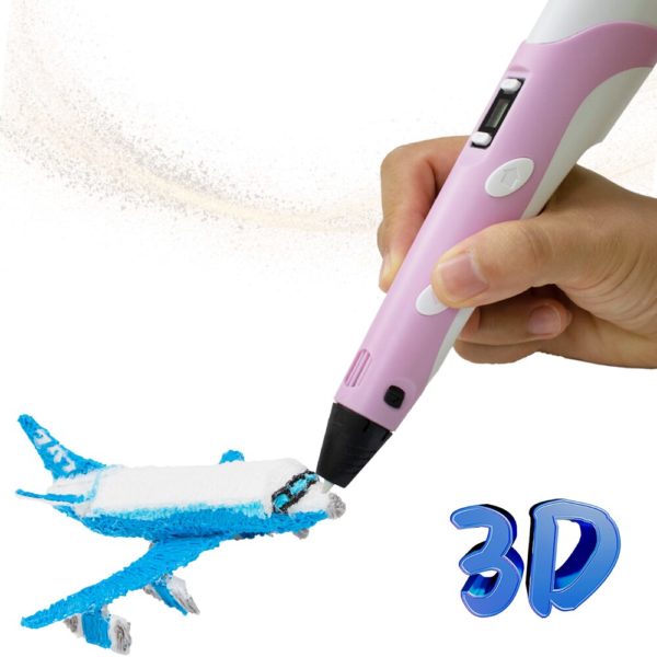 Stylo 3D Original pour enfants crayon d impression de dessin 3D avec cran LCD jouets avec 2