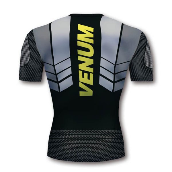 T shirt Rashguard manches longues imprim en 3D collants s chage rapide Jiu Jitsu MMA Fitness 3