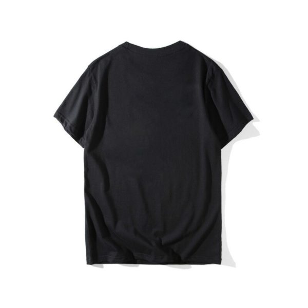 T shirt en coton pur unisexe impression personnalis e de LOGO Harajuku texte de couleur unie 1