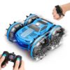 Voiture Imperméable Radiocommandé de Cascade, Jouet de Plage, Piscine, Véhicule Tout Terrain 4x4, Télécommandé 2 en 1, Signal 2.4GHz Modèle pour Garçon