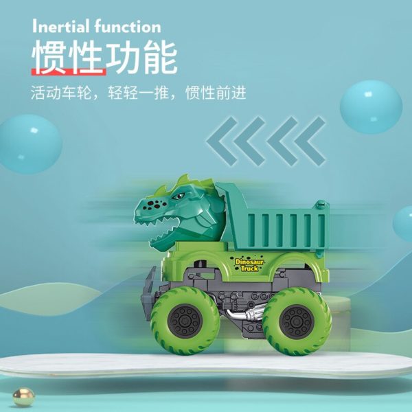 Voiture jouet d formation dinosaure impact transformation inertie voiture pour enfants nouveau produit cadeaux pour gar 4