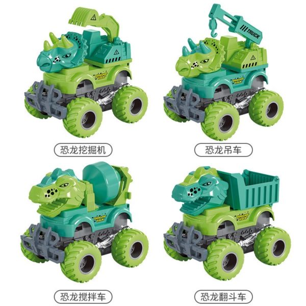 Voiture jouet d formation dinosaure impact transformation inertie voiture pour enfants nouveau produit cadeaux pour gar 5