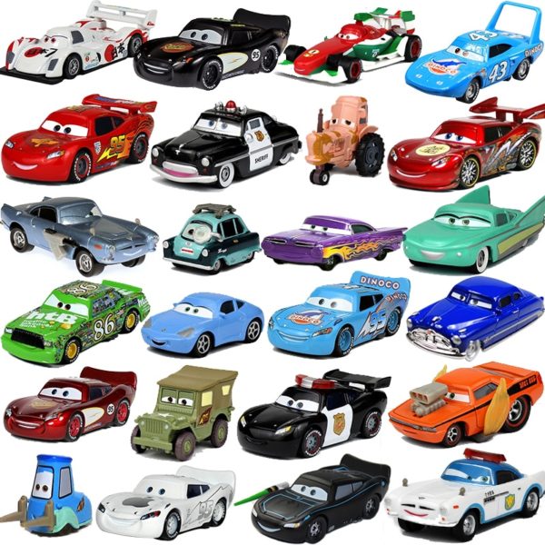 Voitures Disney Pixar Cars 2 3 jouet Lightning McQueen Mater sherliff en alliage m tallique mod