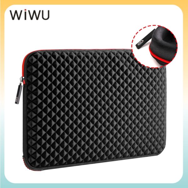 WIWU 17 17 3 pouces sacoche pour ordinateur portable housse imperm able antichoc noir pour Macbook