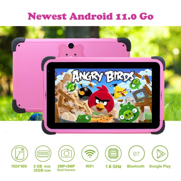 Weelikeit tablette Android 11 de 7 pouces pour enfants r solution 1024x600 HD double Wifi 2
