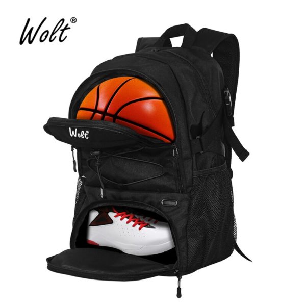 Wolt Sac dos de basket Ball grand sac de sport avec porte balle s par et