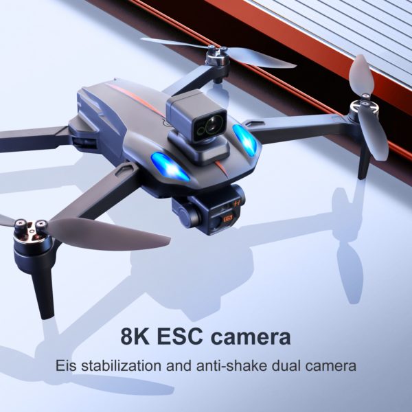 XKJ Drone GPS K911 MAX 4K professionnel vitement d obstacles cam ra 8K DualHD moteur sans 2
