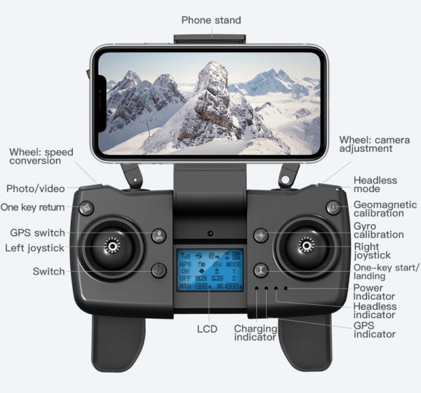 XKJ Drone GPS L900 PRO 4K double cam ra HD professionnel photographie a rienne moteur sans 3