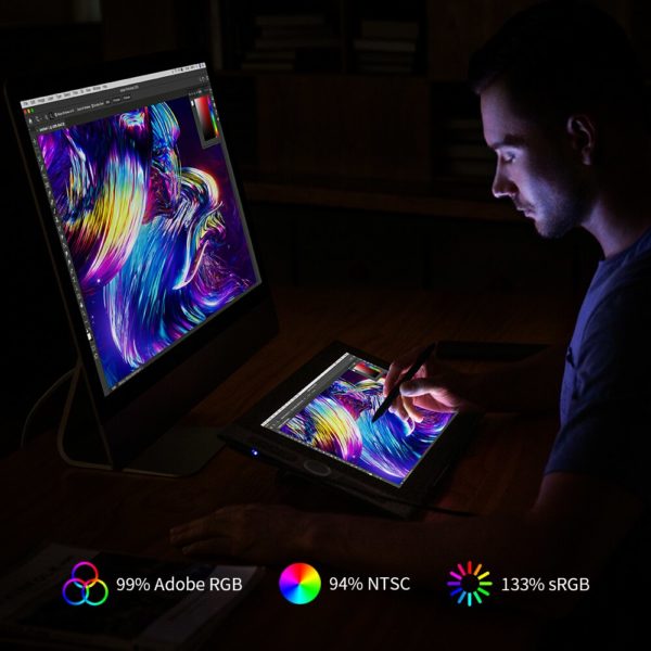 XPPen Artist Pro 16 Tablette graphique Moniteur de dessin 15,6 pouces 133%s RGB avec support de l'inclinaison de Dials X3 Smart Chip pour Windows mac – Image 5