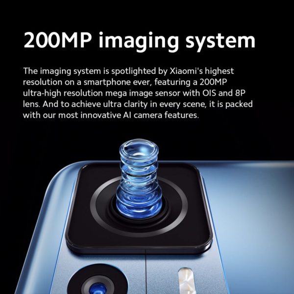 Xiaomi Smartphone 12T Pro Version globale 8 12 go 256 go Snapdragon 8 Gen 1 cam 3