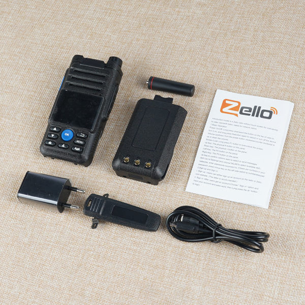 Zello walkie talkie Radio pour Smartphone r seau 4g fonctionne avec carte Sim longue port e 5