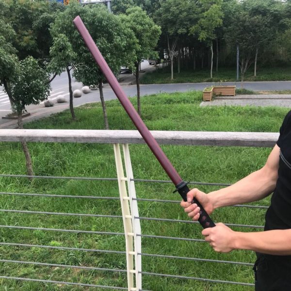 p e en bois de samoura Aikido 60cm CATAZER Katana banlieue Bokken entra nement pour 3